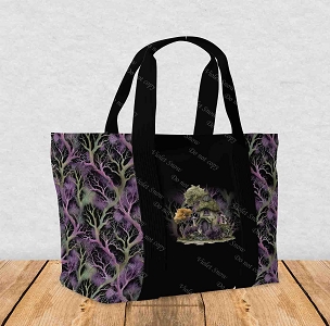 Spellbound Gnome place like Home Black Bag Rapport
